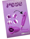 Long Stem Rose Flapper (Purple)